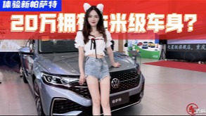 20万买5米长B级车，德系品质动力也好，新帕萨特依旧经典？