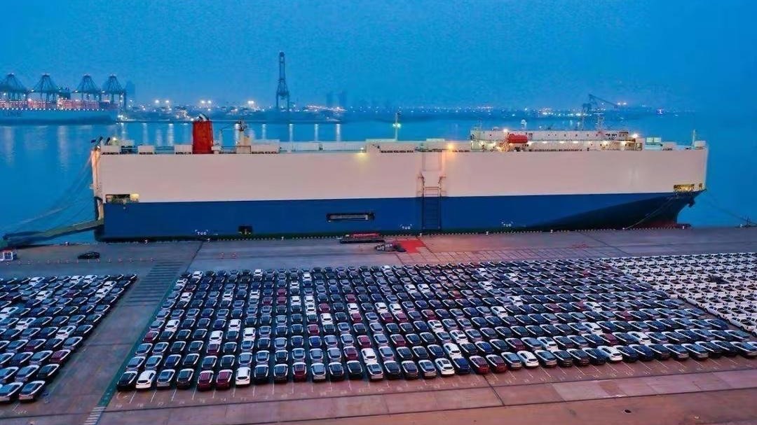 中汽协公布中国2022年上半年汽车出口数据，这家车企竟卖了这么多