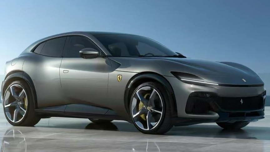 法拉利首款SUV——Purosangue发布，四门四座+V12，竟然还有对开门？