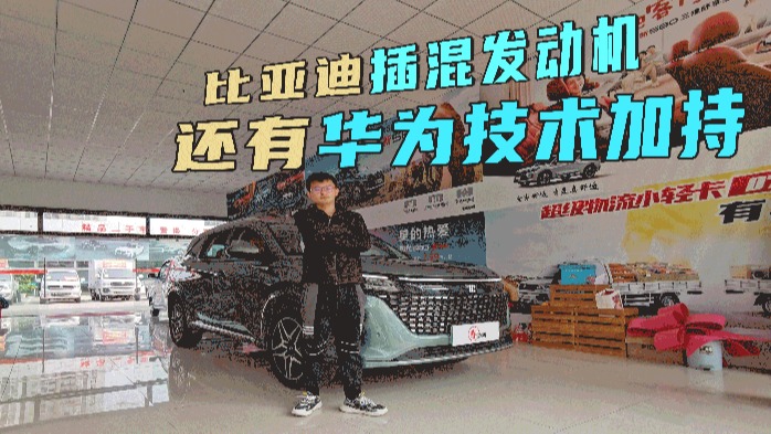 探店风光蓝电E5：比亚迪混动+华为加持，3月上市能提车