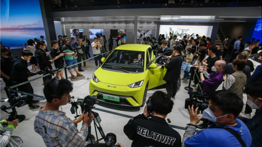 上海车展预售24小时破10000辆  比亚迪海鸥4月26日正式上市