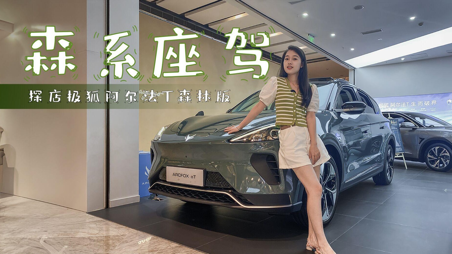 探店极狐阿尔法T森林版 坐在车里如进森林？