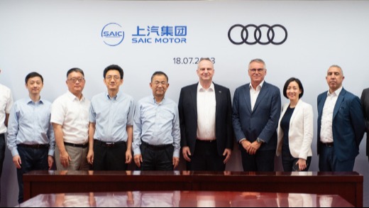 奥迪急了？和上汽开始搞电车