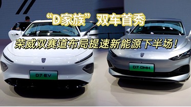 “D家族”双车首秀！荣威双赛道布局加速新能源下半场