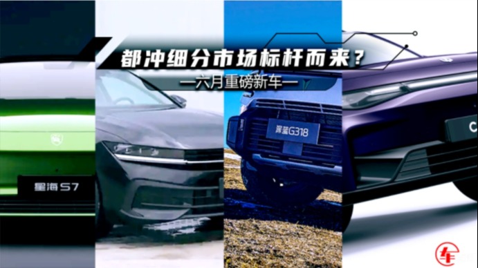 6月重磅新车：星海S7剑指小米SU7，深蓝G318卖多少钱合适？