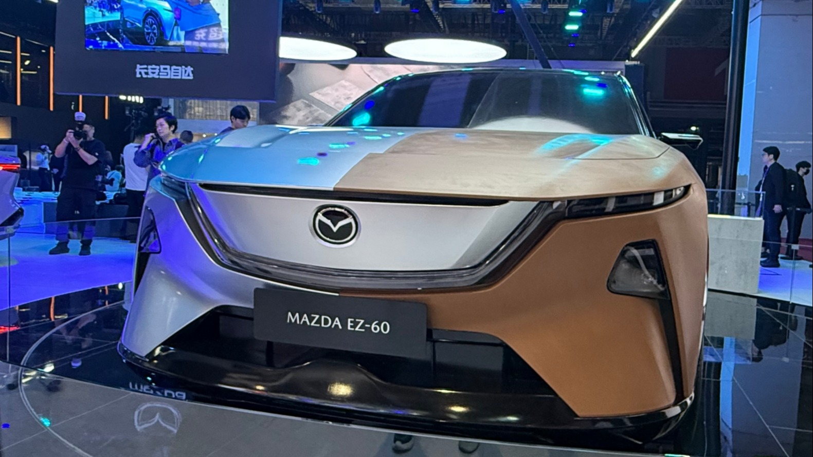 上海车展丨EZ-60亮相+MAZDA 6e出海，马自达吹响反攻号角