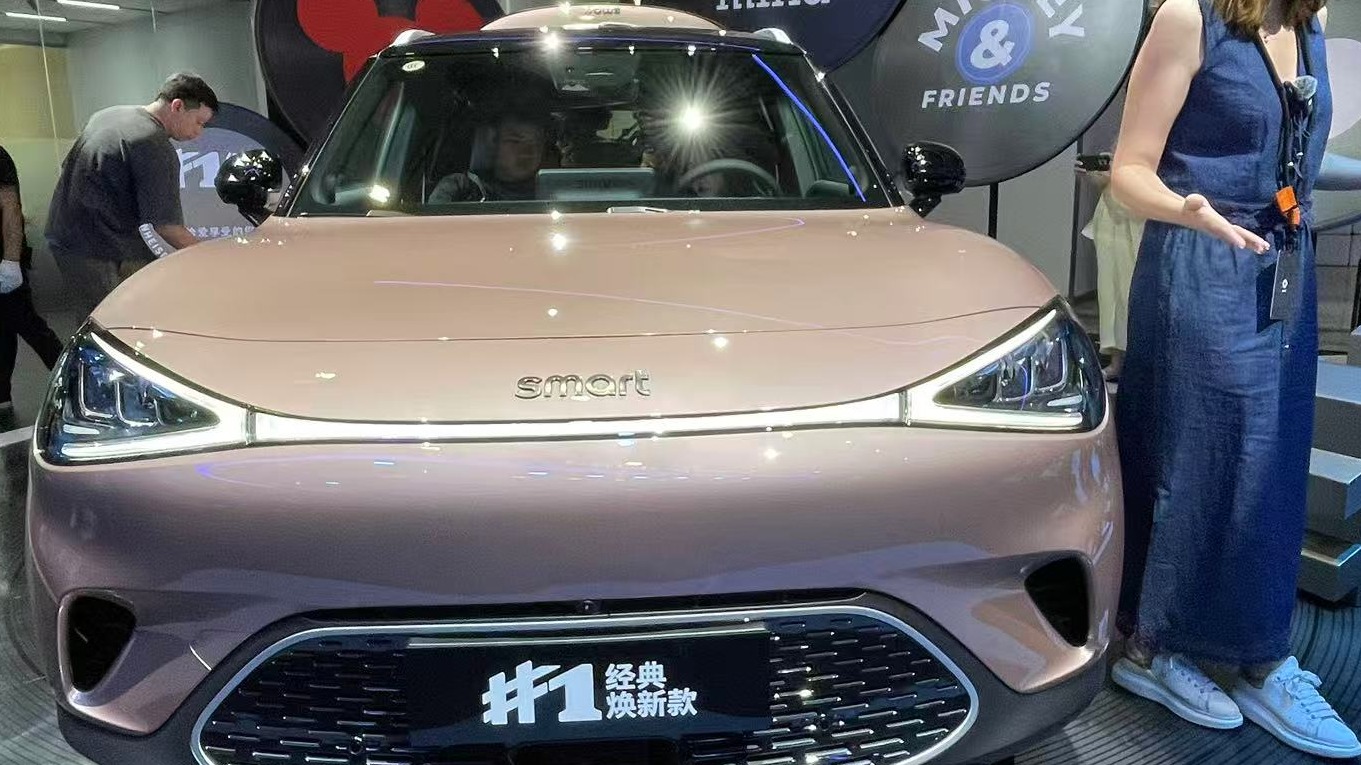 零百5秒级+哨兵模式，smart精灵#1经典焕新款上市，15.49万元起