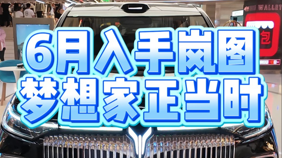 6月入手岚图梦想家正当时