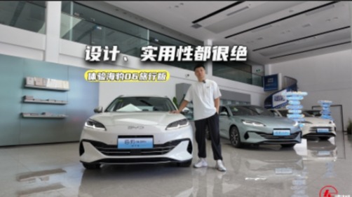 10.98万元起，海豹06旅行版上市，设计、实用性都很绝