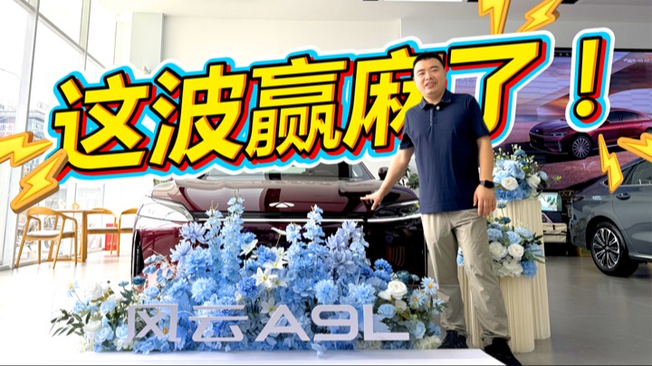 迈巴赫的料子，34C的价格？风云A9L这波赢麻了！