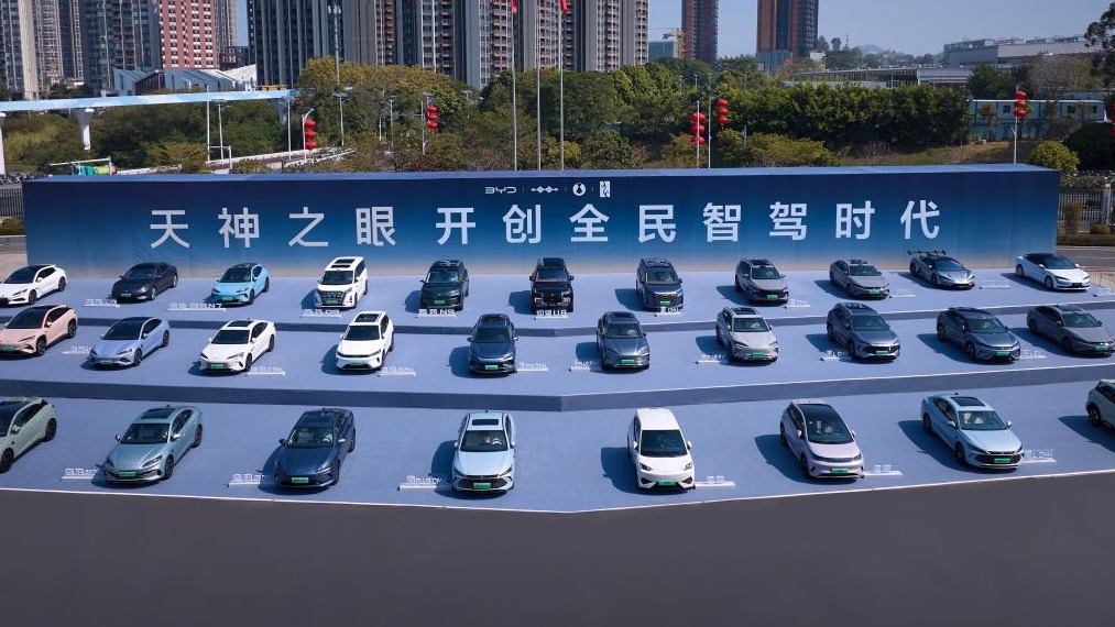 比亚迪天神之眼OTA，看到平权之路一直在奋进