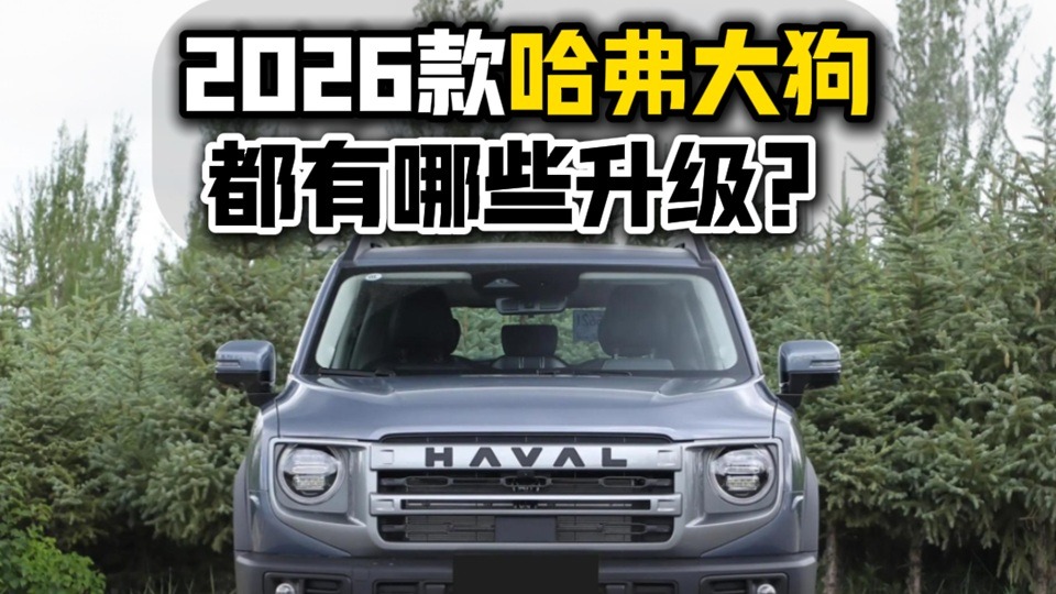2026款哈弗大狗都有哪些升级？