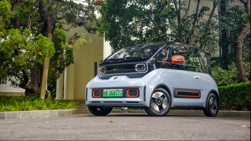 加码纯电微型车市场 实拍宝骏KiWi EV