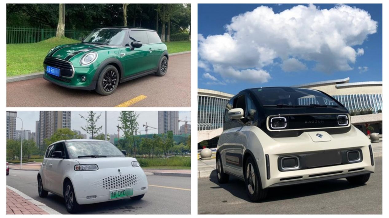 MINI COOPER、欧拉白猫和宝骏KiWi EV，谁够格成年轻人的第一台车？