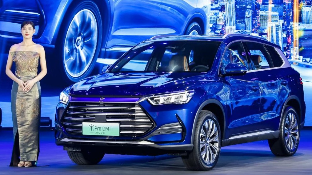 你还买燃油SUV?2022款宋Pro DM-i上市售价13.48万元起